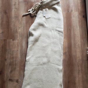 ORGANIC COTTON KNIT SWEATER PANT